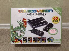 Atgames Cv450 Colecovision Flashback Classic Game Console Collectors Edition Free Shipping