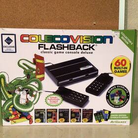 Atgames Cv450x Colecovision Flashback Classic Game Console 60 Games-no Overlays Included