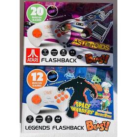 Atgames Digital Media Wd3304 New Legends Flashback Space Invaders Atari Asteroids Retro Burger Time 32 Games