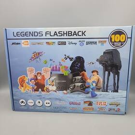 Atgames Fb8660 Legends Flashback Hdmi Console Built-in Games 100 With 2 Controllers