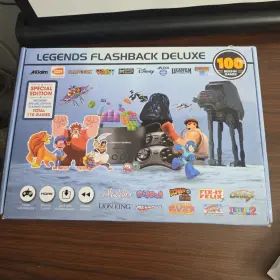 Fb8660s Atgames Legends Flashback Deluxe Special Edition Console With 110 Games Unused