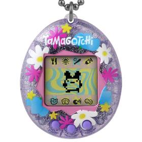 Bandai Namco Toys & Collectibles America 42983 Tamagotchi Original Flower Perfume Digital Pet Lavender Glitter Shell