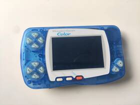 Bandai Swj-555t2k Wonderswan Skeleton Blue Console Japan Authentic Handheld System For Part