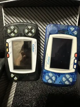 Swj-777c2b Bandai Wonderswan Color Pearl Blue And Black Handheld Systems - Read Description
