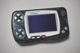 Bandai Wsc-001 Wonderswan Color Console Crystal Black Excellent Japan System Us Seller