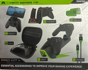 Bionik 1755635 Bionk Pro Kit Essential Accessories To Improve Your Gaming Experience Blackgreen