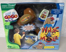 Bobs Space Racers 17485 Whac-a-mole Game For Video Vision 2005 New Sealed 10 Levels Family