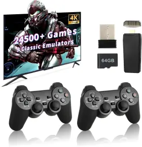 24500 Branded Retro Game Console Games Built-in Wireless 9 Emulat