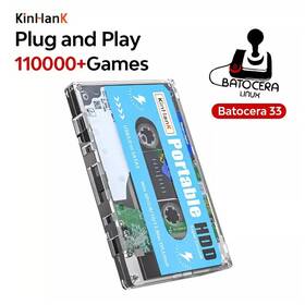 Branded X-500g Super Console 500g Gaming Hdd 100000 Video Games 70 Emulators For All Us