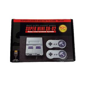 Classics Sn-02 Super Mini Home Entertainment System Hd Bulit-in 821 8-bit Games Tested