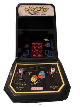 Coleco 2390 Midway Pac-man Mini Tabletop Arcade 1981 Vintage 3 Games In 1 Tested