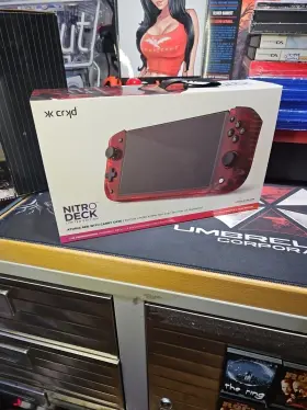 Crkd 850052138158 Nsw - Nitro Deck Retro Atomic Red Limited Edition With Carry Case