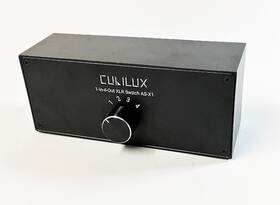 Cubilux As-x1 1-in-4-out Xlr Audio Switcher
