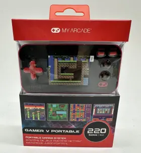 Dgun-2889 Dream Gear My Arcade Gamer V Portable Gaming System 220 Built-in Retro Style Games Black