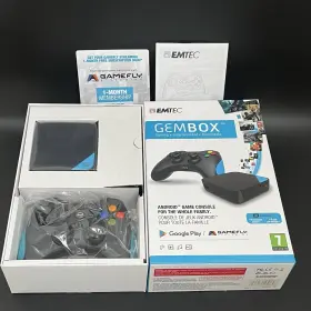 Emtec 126170139689 Gem Box Android Game Console - New Open