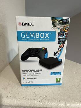 Emtec Emt-ecltvf500 Gembox Android Games Console Cpu Quad-core 1.5ghz/1gb Ram/16gb Flash Drive