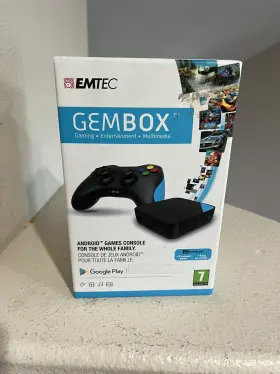 Emt-ecltvf500 Emtec Gembox Android Games Console Cpu Quad-core 1.5ghz/1gb Ram/16gb Flash Drive Emt-ecltvf500 Emtec Gembox Android Games Console Cpu Quad-core 1.5ghz/1gb Ram/16gb Flash Drive