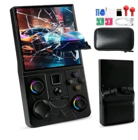 Dc40v Eravortx Retro Handheld Console 4 Inch Ips Linux 64gb 20000 Games Wifi Open Source