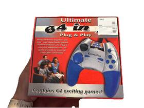 Excalibur Electronics Vr64-r Ultimate 64-in-1 Action Video Games Tv Plug And Play New In Box Old Stoc