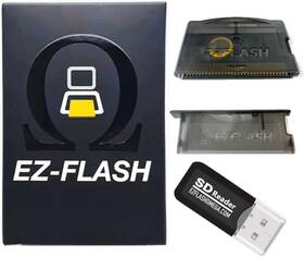 Ez Flash 313050671695 Omega Black Transparent Edition Gba Nds Ndsl