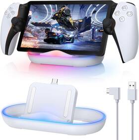 Fastsnail Psp8-us Charging Stand For Ps Portal Remote Player Portable Charge White