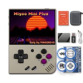 Fingerevo K11q19jq319sx65mq Miyoo Mini Plus Handheld Game Console 3.5-inch 640 480 Ips Screen 3000mah Miy