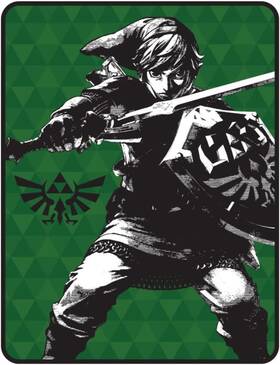 Franco Manufacturing At2909 Collectibles The Legend Of Zelda Retro Video Game Bedding Super Soft Micr