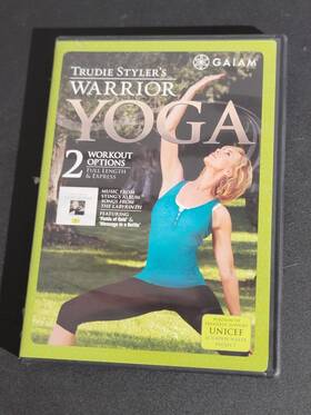 Gaiam 018713546388 Trudie Styler Warrior Yoga Dvd - Full Length Express Workouts Sting Mu