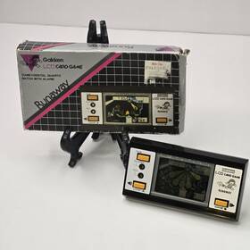 Gakken Inv-0806 Vintage Lcd Card Game Runaway In Box 1982 Tested Works