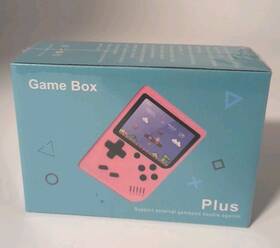 Game Box 99252-92318 Plus Handheld System Green Portable Backlit Rechargeable Tv Play