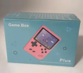 99252-92318 Game Box Plus Handheld System Green Portable Backlit Rechargeable Tv Play