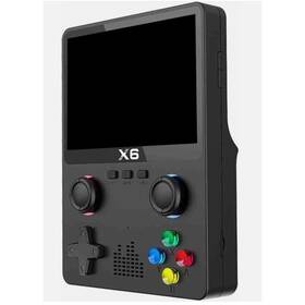 Game Console 699252589106 Handheld 3.5 Inch Ips Screen Players Dual Joystick 1000 Retro Gbp - Black