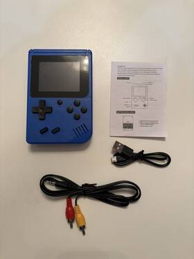 Gamebox 925749700155 Handheld Mini Retro Games Console Game Box Plus 400 Fc New