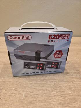Gamepad 041979209162 Retro Entertainment System 620 Classic Games No Extra Cables Needed New