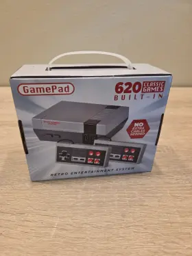 Gamepad 041979209162 Retro Entertainment System 620 Classic Games No Extra Cables Needed New