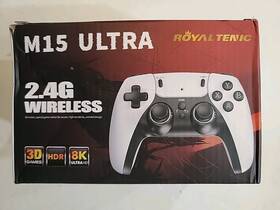 Gamer M15plus M15 Pro Console 2.4g Dual Wireless Controller 8k Ultra Hd Game Stick New