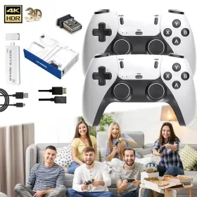 Gamestick 980595135052 M15 40000 4k Hdmi Tv Video Game Stick Retro Gaming Console 2 Wireless Controller