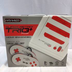 Geek Theory 43235-134717 Retro-bit Super Retro Trio Hd Plus 720p 3 In 1 Console System - Hdmi Port For