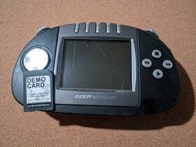 Gizmondo Gz020 Black Handheld Gaming Console Tiger Telematics Vintage Read