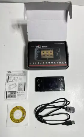 Gp2x-wiz Gp2x Wiz Handheld Portable Korean Retro Game Console Box Set By Gamepark As Is