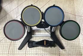 Harmonix 822148 Rock Band Wired Drum Kit For Sony Playstation 3 Ps3 / With Pedal
