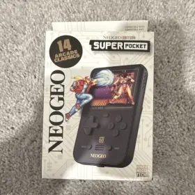 H0430 Hyper Mega Tech Super Pocket Neogeo Edition Handheld Evercade Usb-c 2.8 Inch Ips H0430 Hyper Mega Tech Super Pocket Neogeo Edition Handheld Evercade Usb-c 2.8 Inch Ips