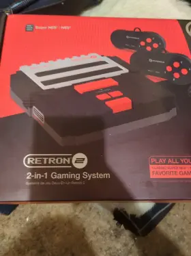 1304801330 Hyperkin Retron 2 Gaming Console For Super Nes/ Nes Black