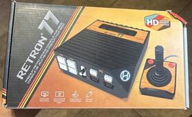 Hyperkin 2600-retron77hd-blk Used Retron 77 Hd Gaming Console For Atari 2600 Air-sea Battle Game
