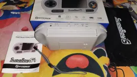 Asn338 Hyperkin Supaboy S Portable Pocket Console For Snes/ Super Famicom Gray 70 Games