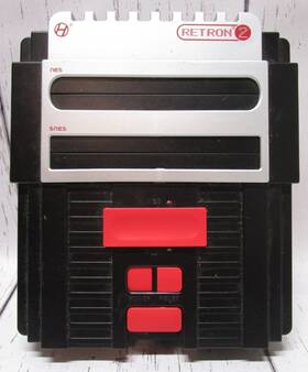 Hyperkin M05932-bk Retron 2 Game Nes And Snes Console Only - As-is For Parts