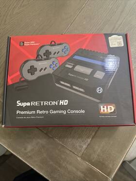 Hyperkin M06888-sb Suparetron Hd Gaming Console For Snes Super Nintendo/ Famicom
