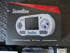 Hyperkin M08888 Supaboy Handheld Snes Console Complete In Box
