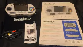 M08889sfc Hyperkin Supaboy Sfc Snes Pocket Console Gray Color Cib 2018