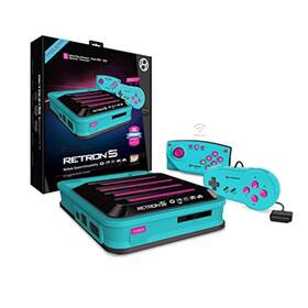 Hyperkin Otj123 Retron 5 Hd Gaming Console For System Hyper Beach Brand New 5e